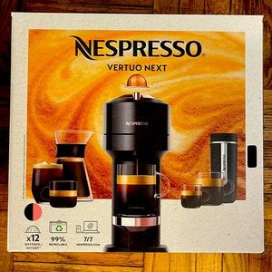 Rose Gold Nespresso Vertuo Next New in Box